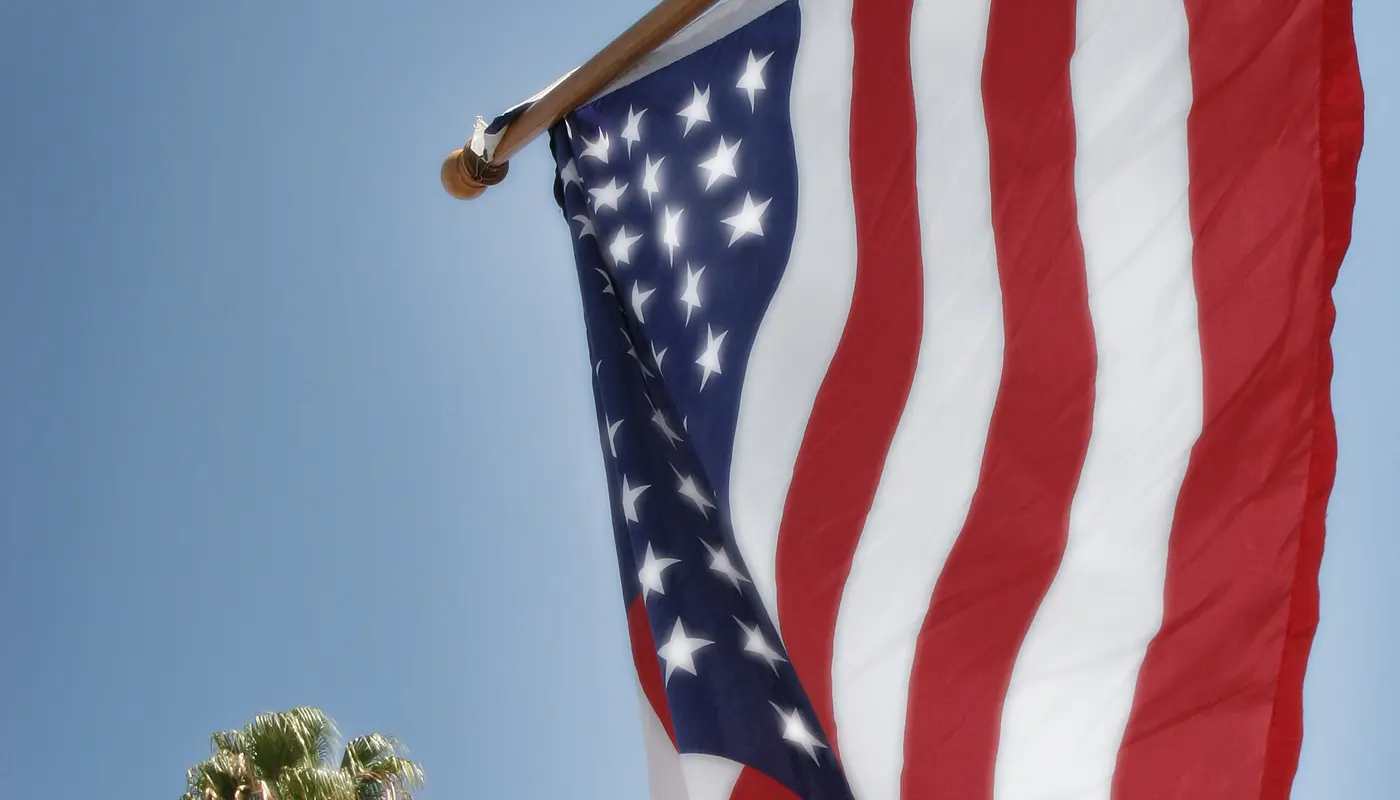 American Flag on 9 11+5 years