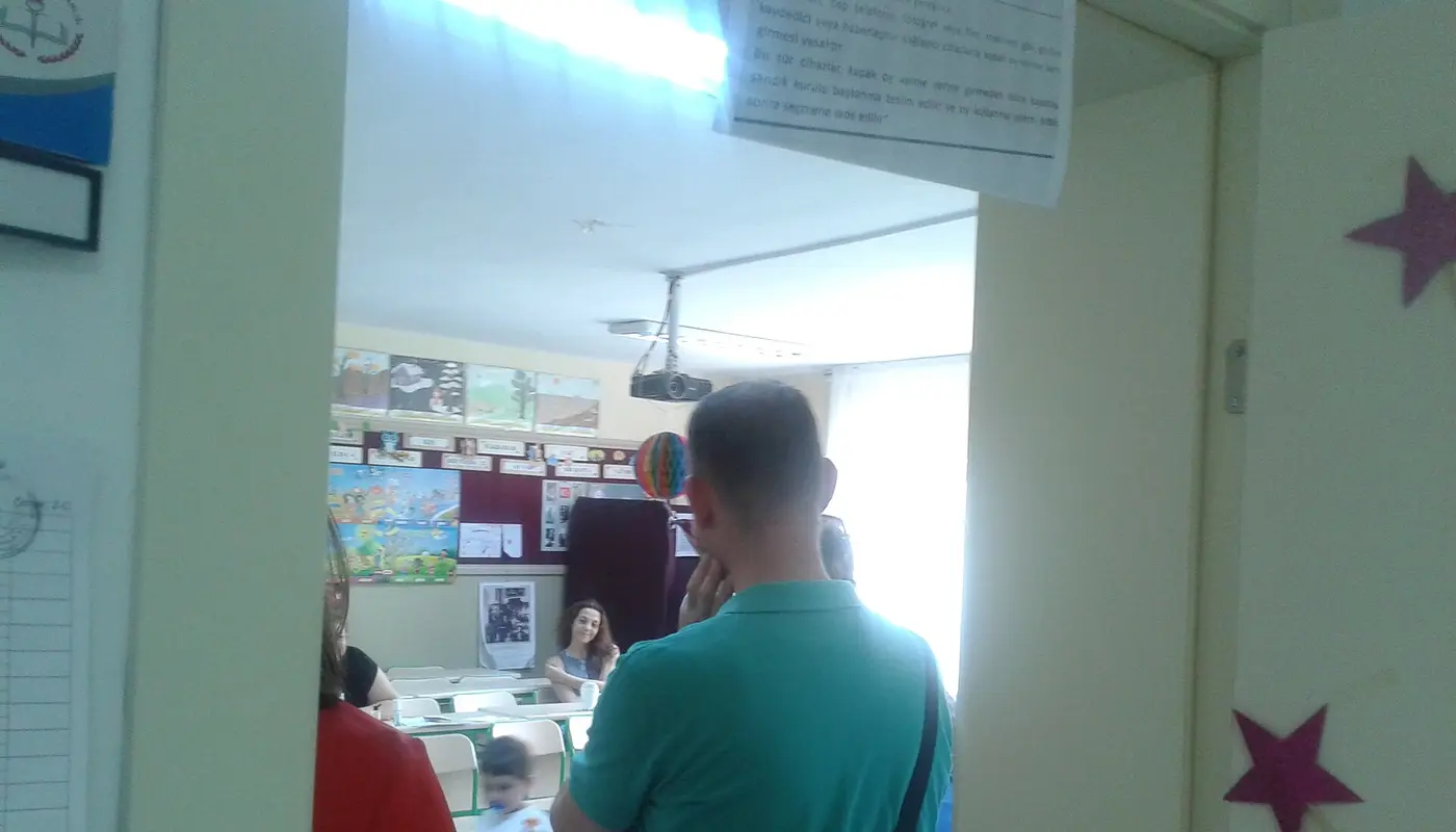 Voting booths in Turkey